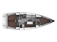 Bavaria Cruiser 41 - Layout image