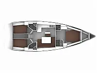 Bavaria Cruiser 46 Style - Layout image