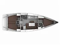 Bavaria 41 - Layout image