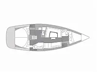 Elan Impression 40.1 (3 cab.) - Layout image