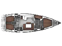 Bavaria 51 BT '15 - Layout image