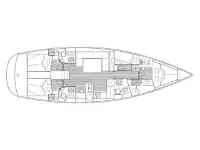 Bavaria 51 C - Layout image