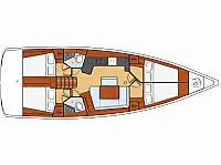 Oceanis 45 - Layout image