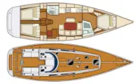 Grand Soleil 43 - Layout image