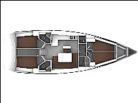 Bavaria Cruiser 46 - Layout image