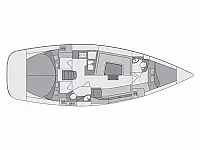 Elan 40 Impression - Layout image