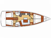 Oceanis 45 - Layout image