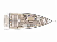 Oceanis 37 - Layout image