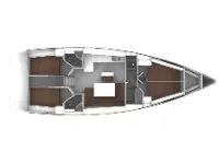 Bavaria 46 CN - Layout image