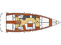 Oceanis 45 - Layout image