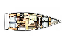 Hanse 505 A/C & GEN - Layout image