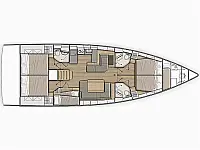 Oceanis 51.1 - Layout image