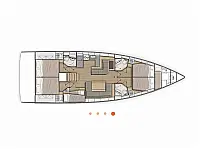 Oceanis 51.1 - Layout image