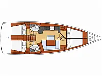 Oceanis 45 - Layout image