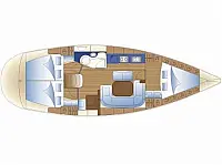 Bavaria 38 - Layout image