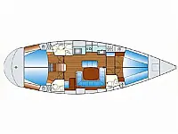 Bavaria 47 - Layout image