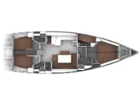 Bavaria 51 BT '17 - Layout image