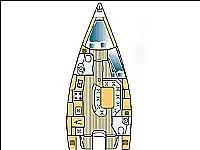 Sun Odyssey 42.2 - Layout image